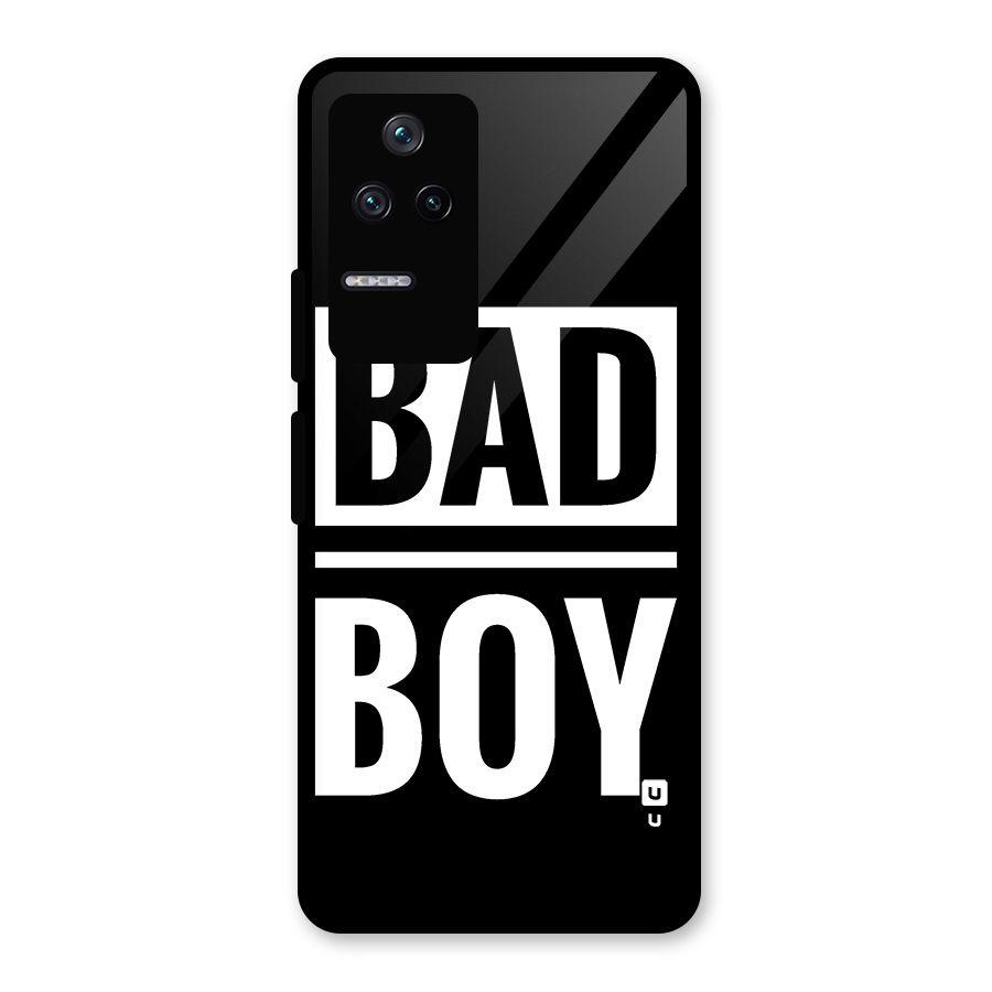 Bad Boy Glass Back Case for Poco F4 5G