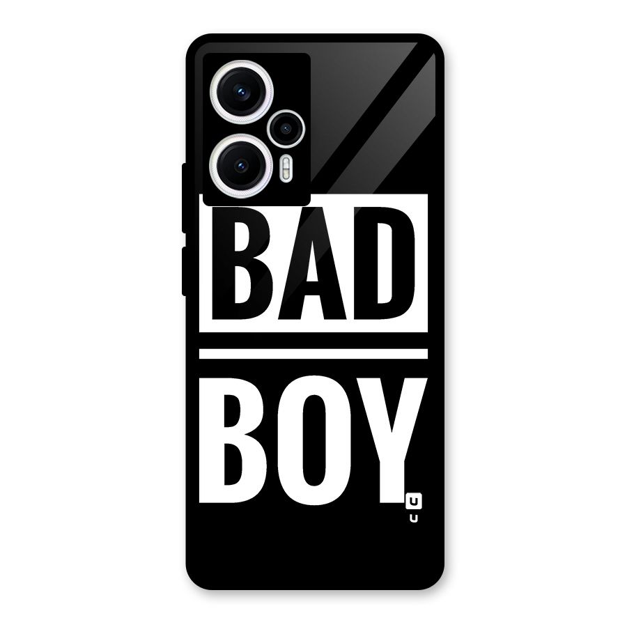 Bad Boy Glass Back Case for Poco F5