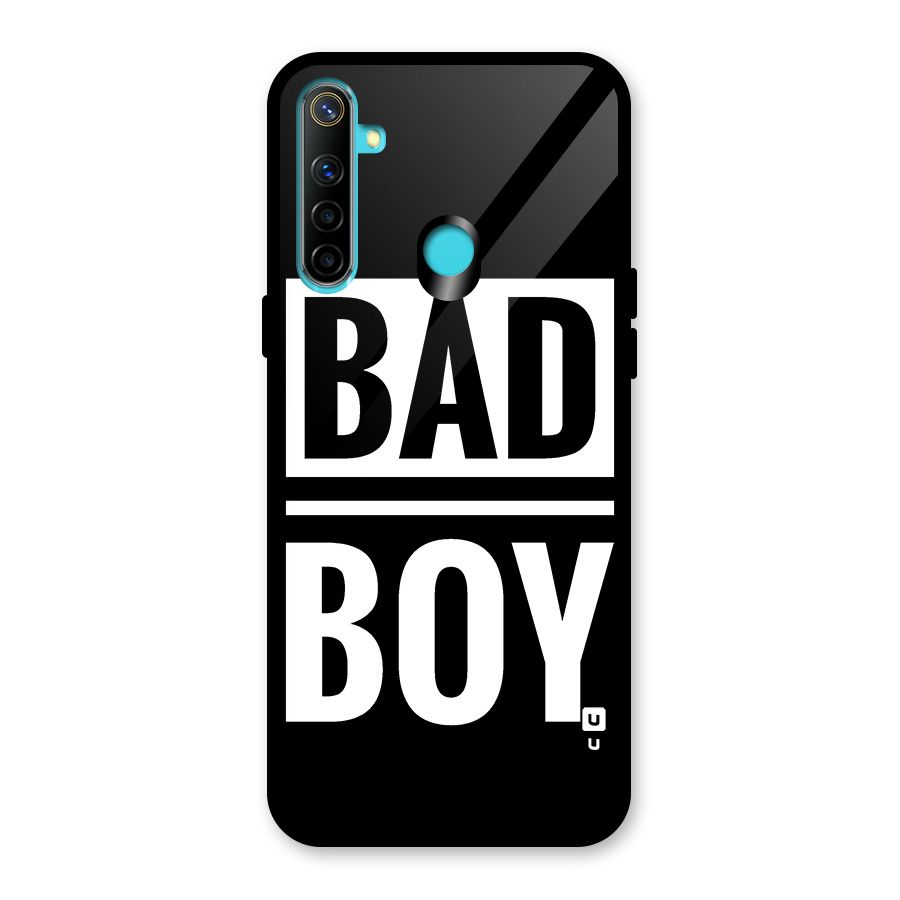 Bad Boy Glass Back Case for Realme 5s