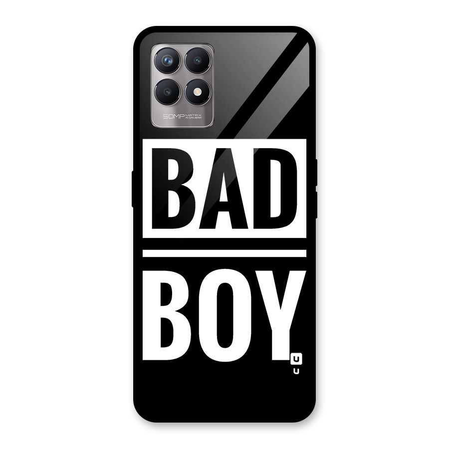 Bad Boy Glass Back Case for Realme 8i