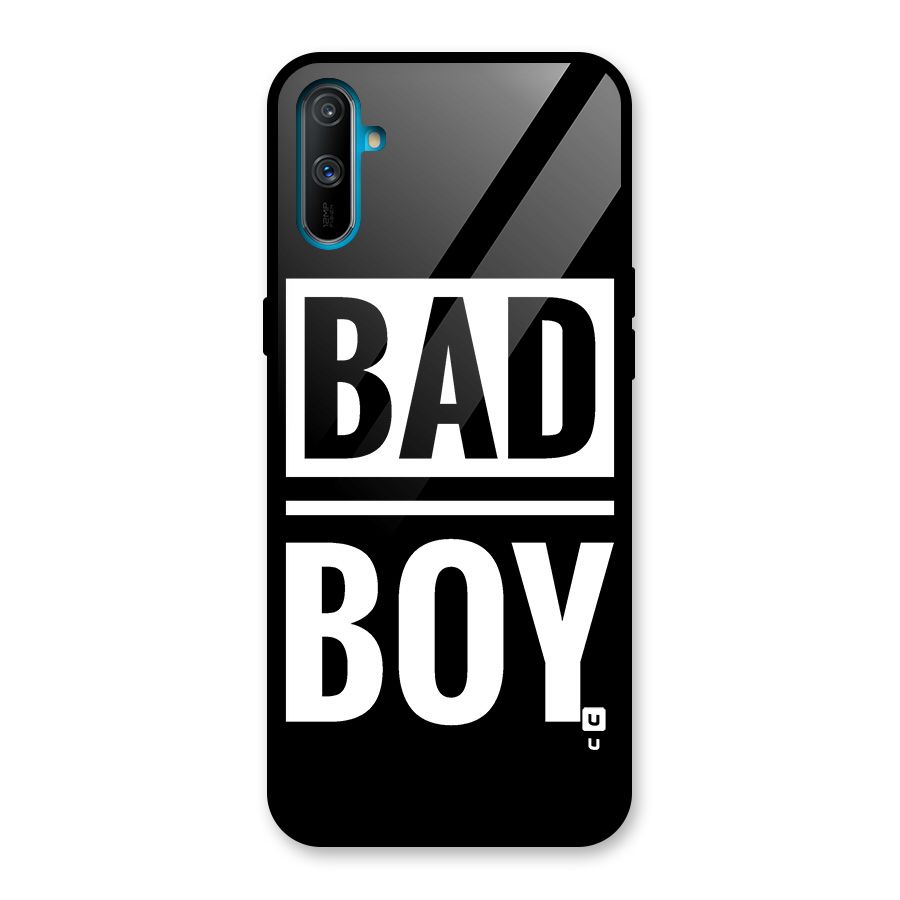 Bad Boy Glass Back Case for Realme C3