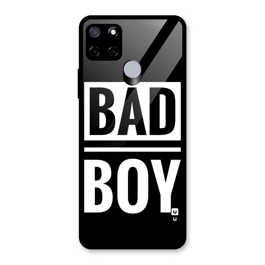 Bad Boy Glass Back Case for Realme Narzo 20