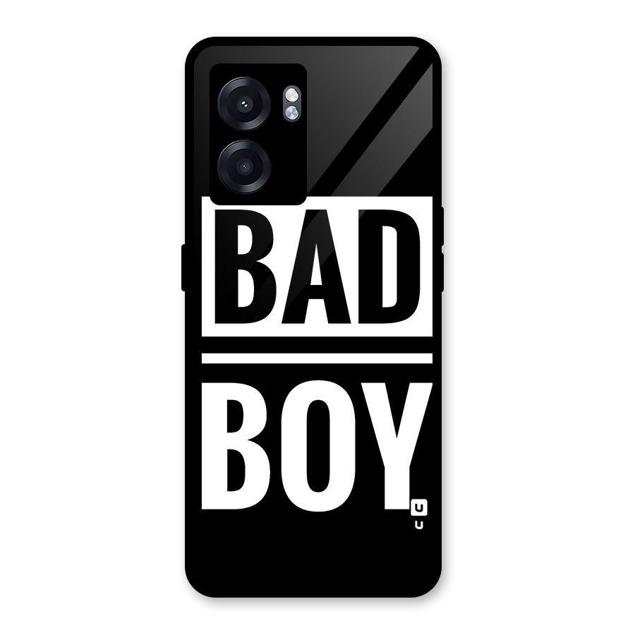 Bad Boy Glass Back Case for Realme Narzo 50 5G