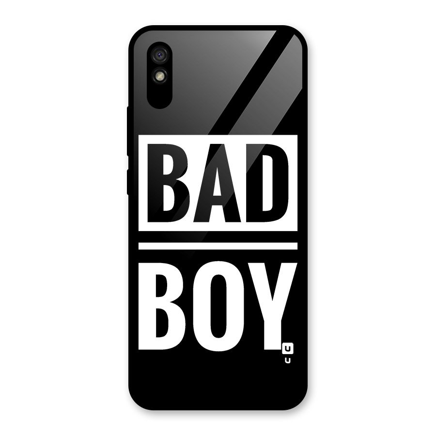 Bad Boy Glass Back Case for Redmi 9A