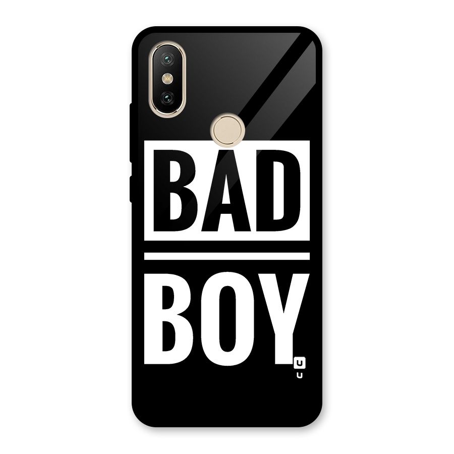 Bad Boy Glass Back Case for Redmi A2