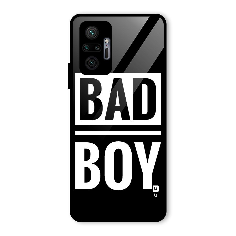 Bad Boy Glass Back Case for Redmi Note 10 Pro Max