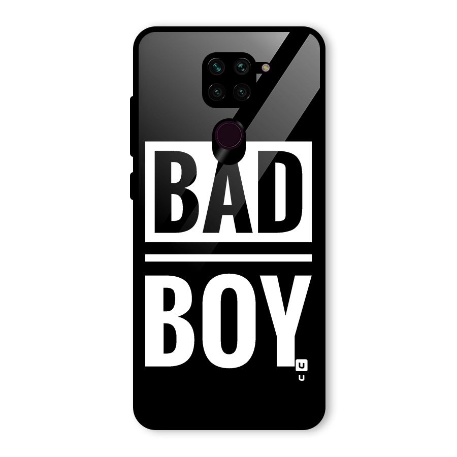 Bad Boy Glass Back Case for Redmi Note 9