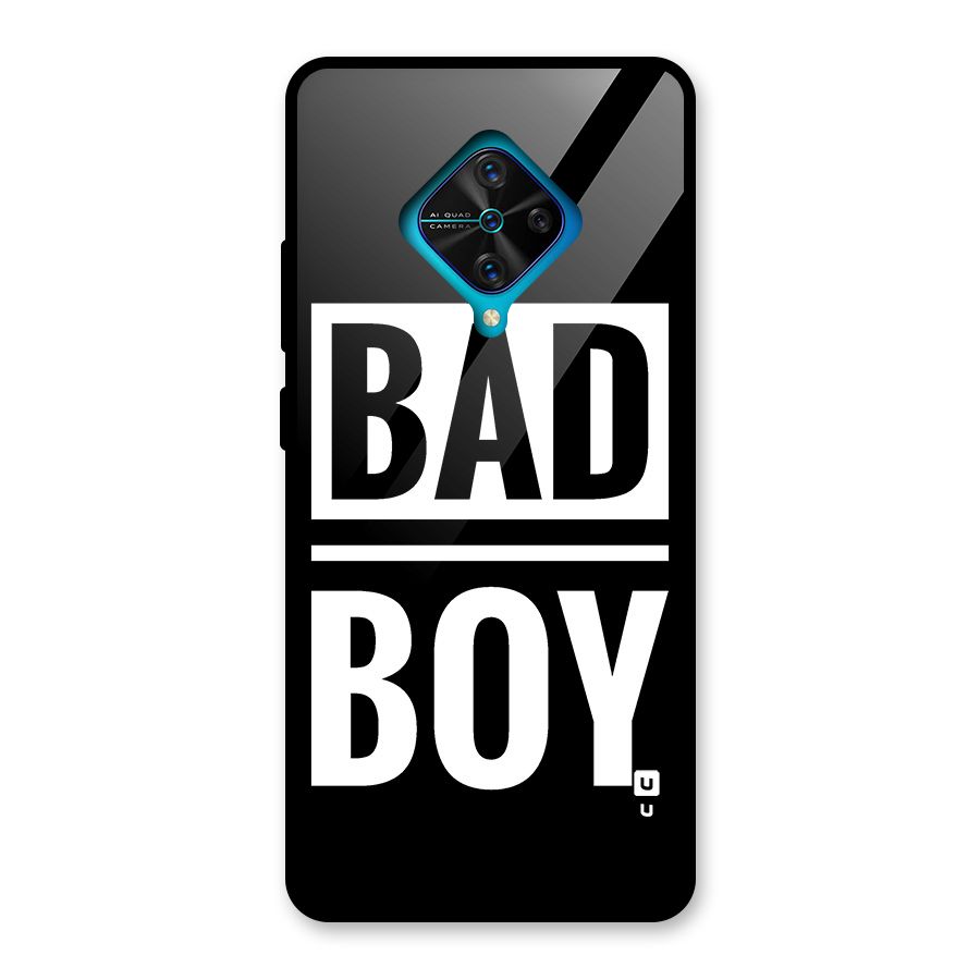 Bad Boy Glass Back Case for Vivo S1 Pro