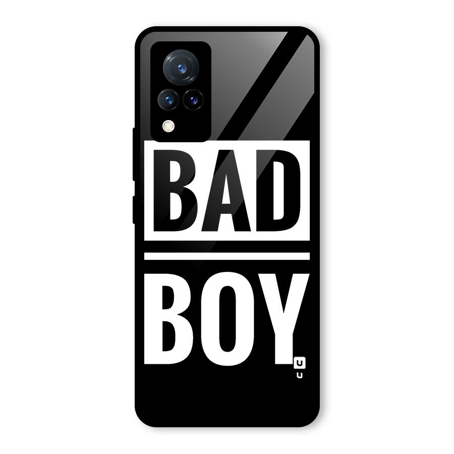 Bad Boy Glass Back Case for Vivo V21 5G