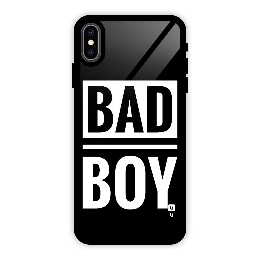 Bad Boy Glass Back Case for iPhone XS Max