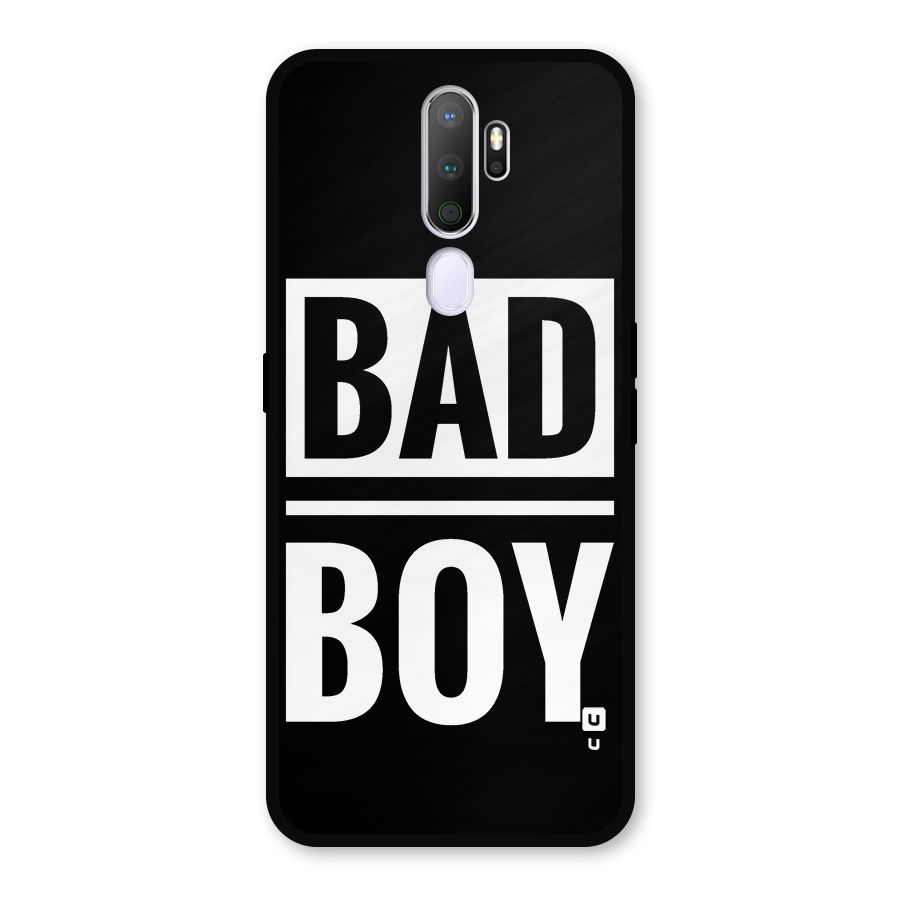 Bad Boy Metal Back Case for Oppo A9 (2020)