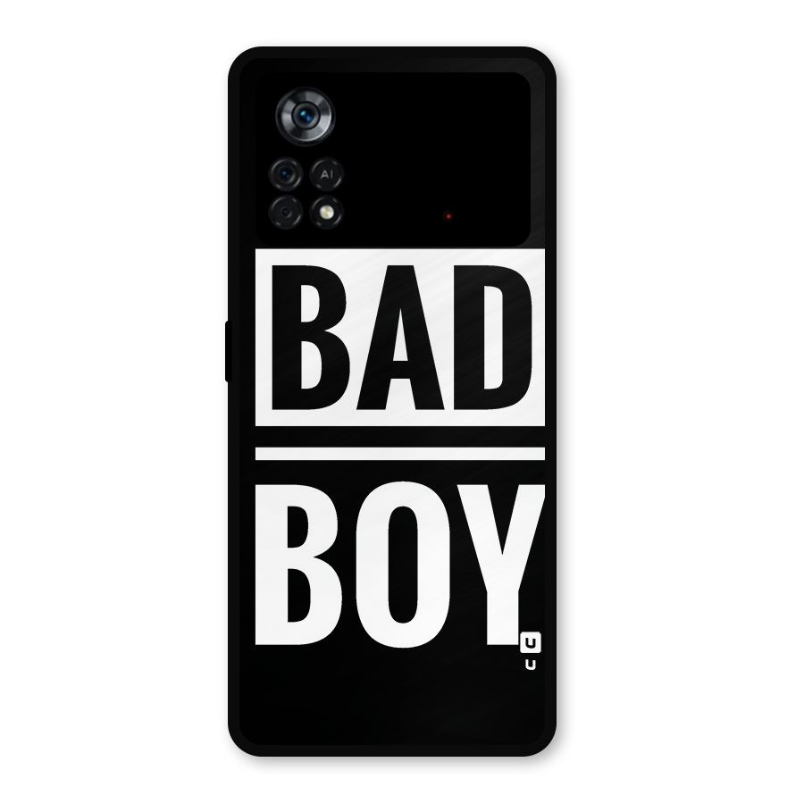 Bad Boy Metal Back Case for Poco X4 Pro 5G