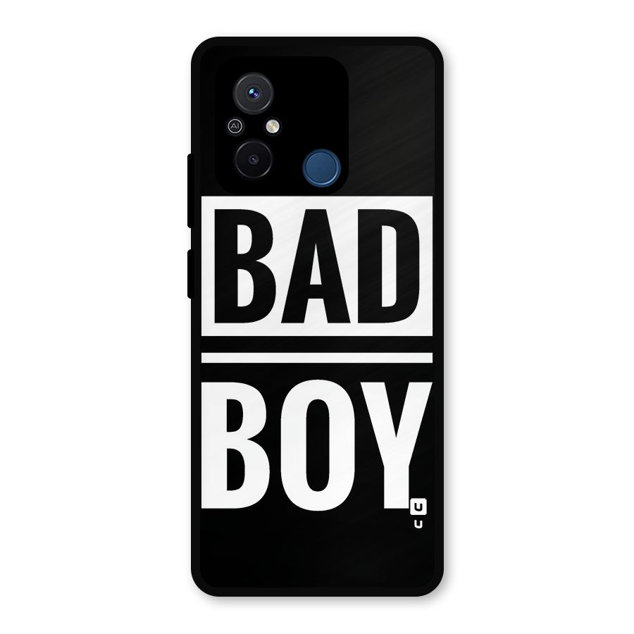 Bad Boy Metal Back Case for Redmi 12C