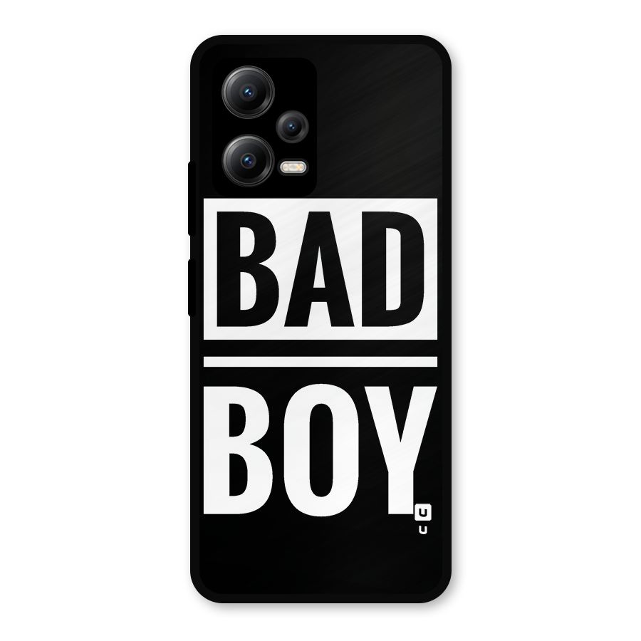 Bad Boy Metal Back Case for Redmi Note 12 5G