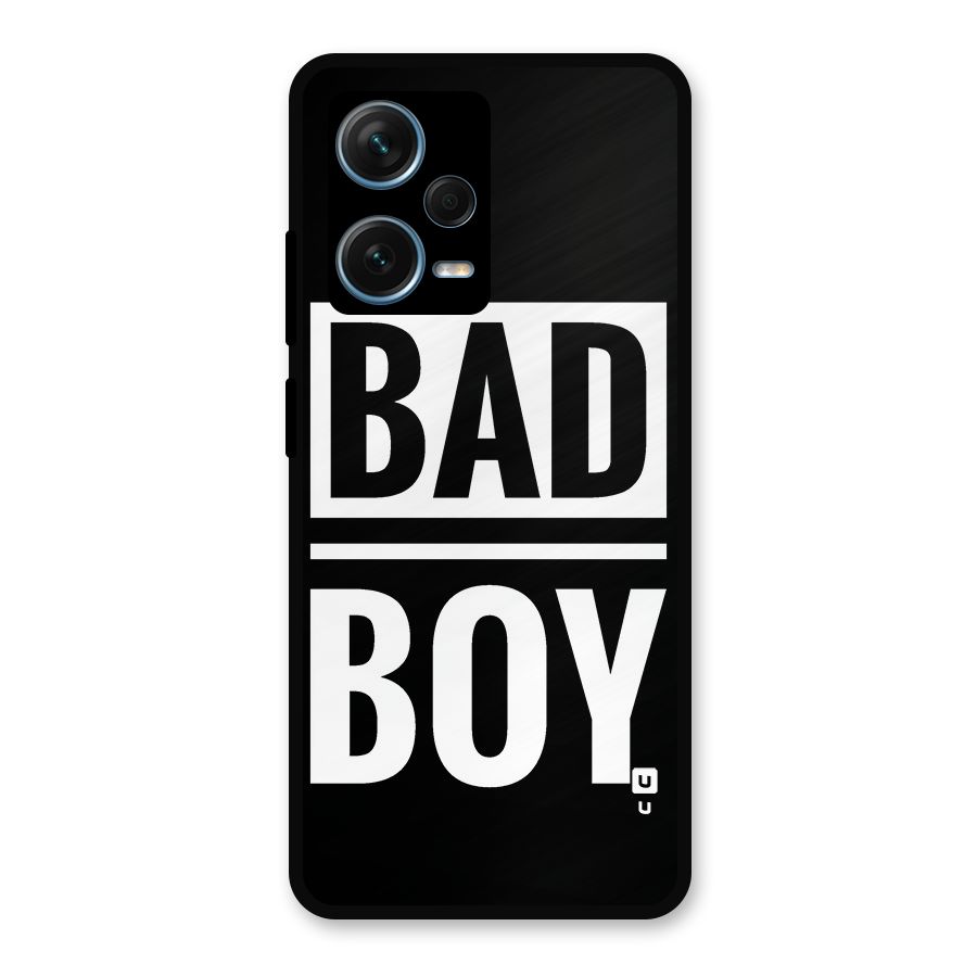 Bad Boy Metal Back Case for Redmi Note 12 Pro Plus 5G