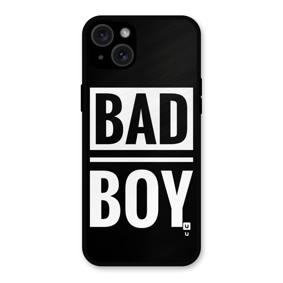 Bad Boy Metal Back Case for iPhone 15 Plus