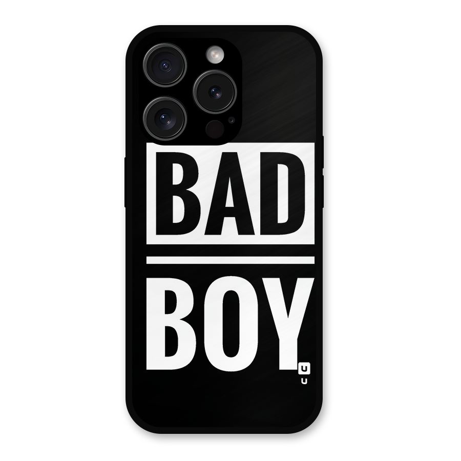 Bad Boy Metal Back Case for iPhone 15 Pro