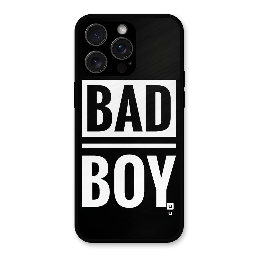 Bad Boy Metal Back Case for iPhone 15 Pro Max