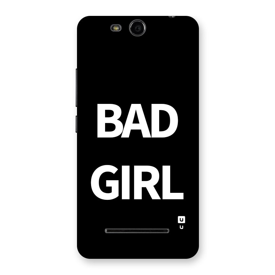 Bad Girl Attitude Back Case for Canvas Juice 3 Q392