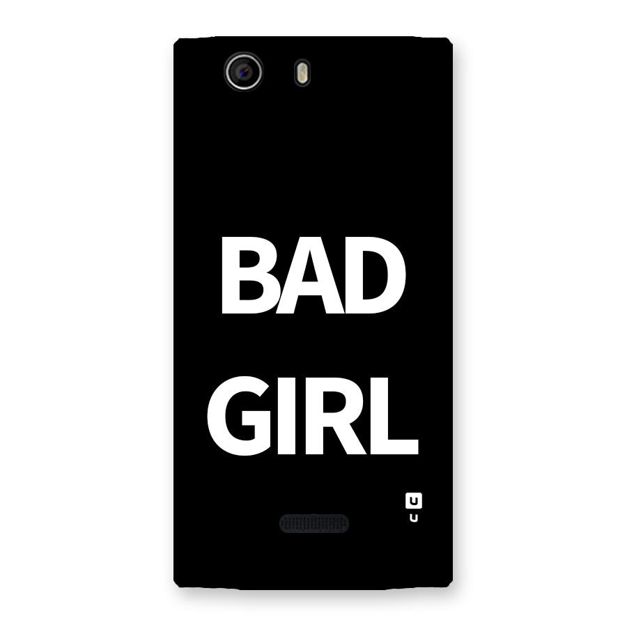 Bad Girl Attitude Back Case for Canvas Nitro 2 E311