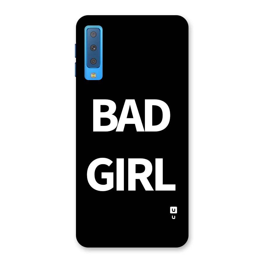 Bad Girl Attitude Back Case for Galaxy A7 (2018)