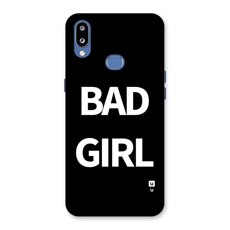 Bad Girl Attitude Back Case for Galaxy M01s
