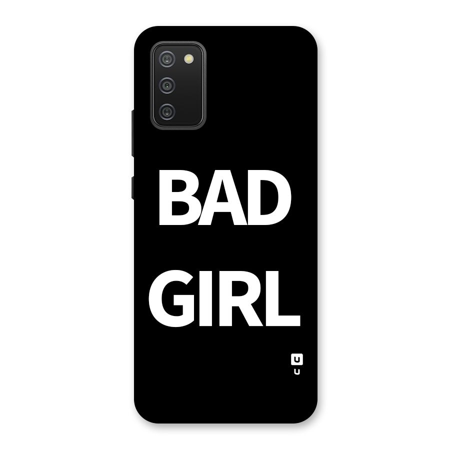 Bad Girl Attitude Back Case for Galaxy M02s