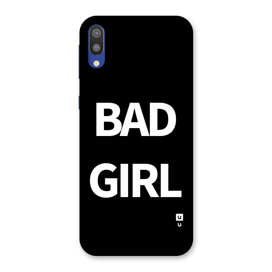Bad Girl Attitude Back Case for Galaxy M10