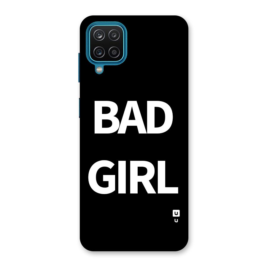 Bad Girl Attitude Back Case for Galaxy M12