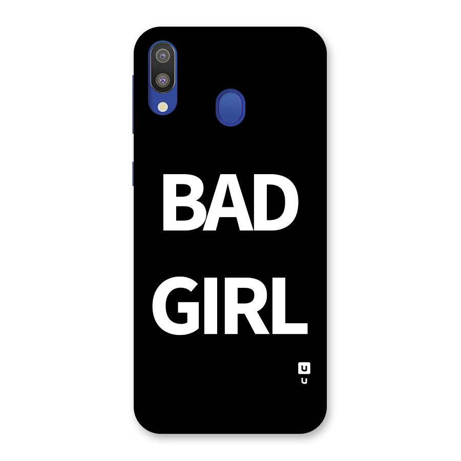 Bad Girl Attitude Back Case for Galaxy M20