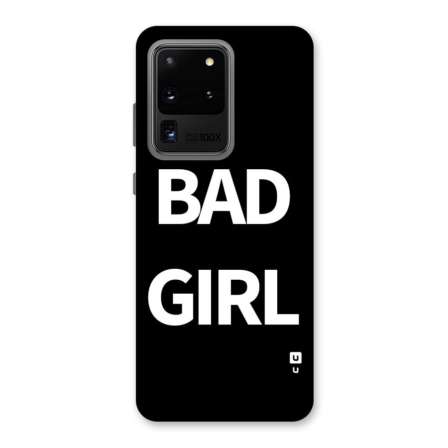 Bad Girl Attitude Back Case for Galaxy S20 Ultra