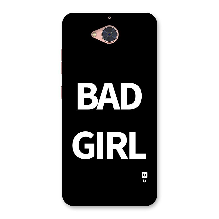 Bad Girl Attitude Back Case for Gionee S6 Pro