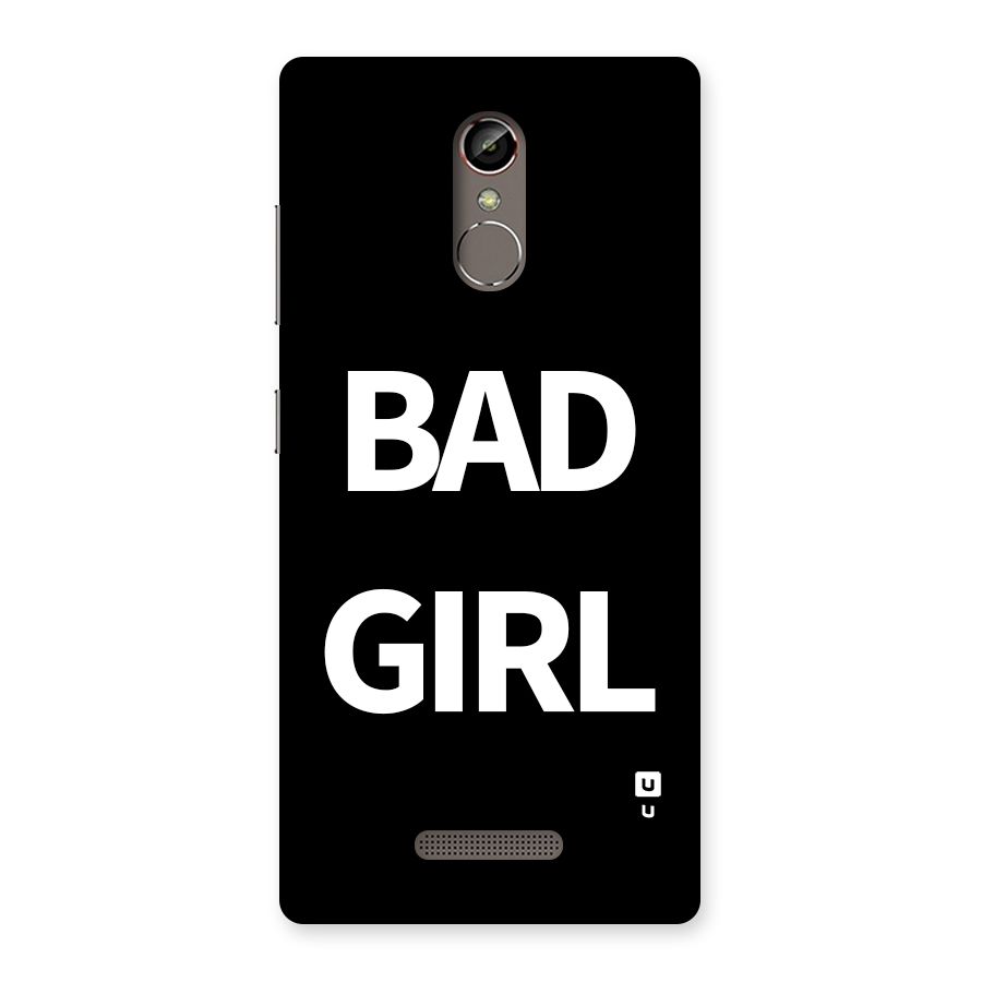 Bad Girl Attitude Back Case for Gionee S6s