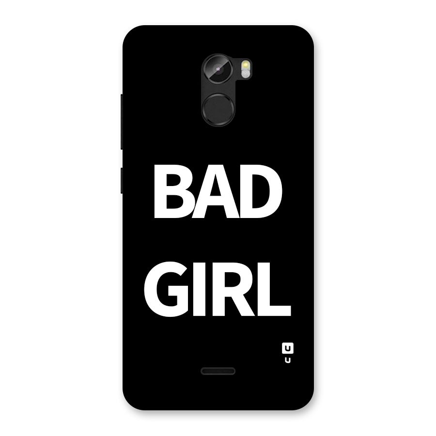Bad Girl Attitude Back Case for Gionee X1