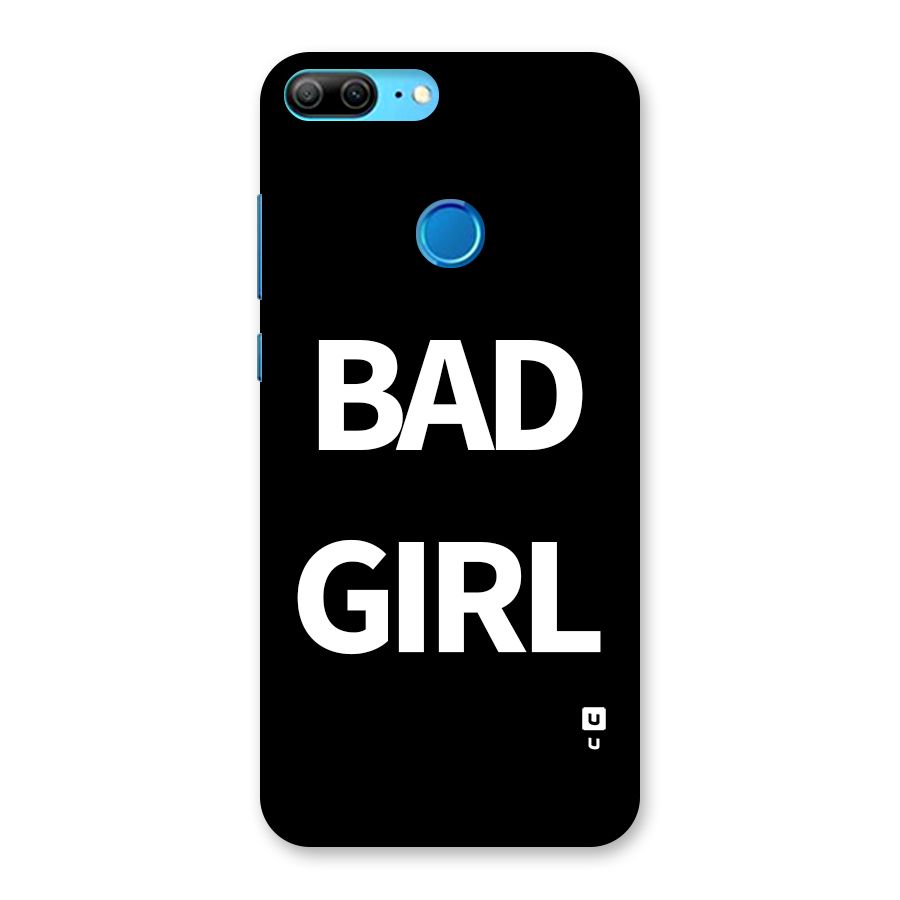 Bad Girl Attitude Back Case for Honor 9 Lite