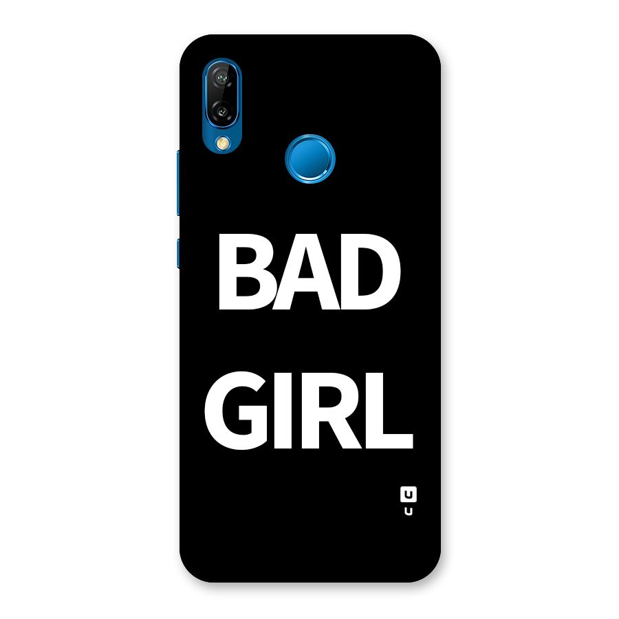 Bad Girl Attitude Back Case for Huawei P20 Lite