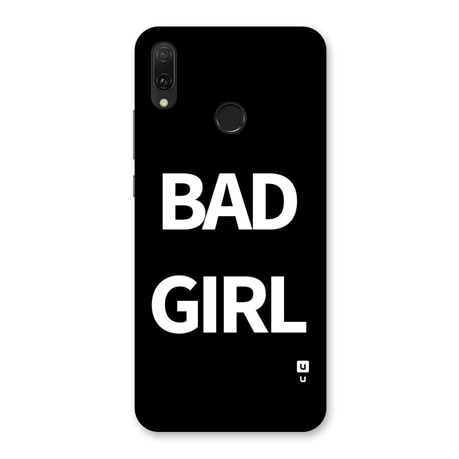 Bad Girl Attitude Back Case for Huawei Y9 (2019)