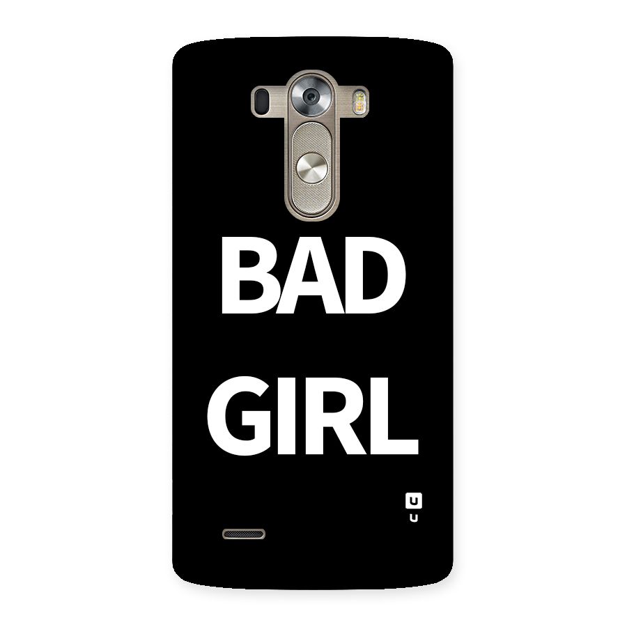 Bad Girl Attitude Back Case for LG G3