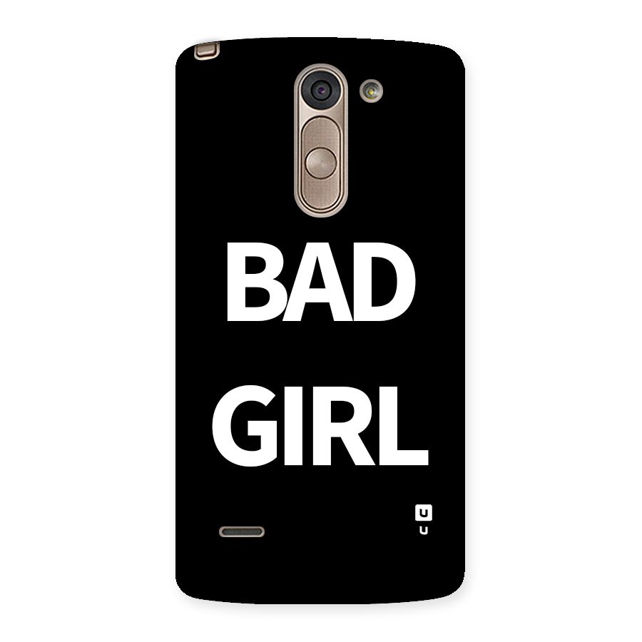 Bad Girl Attitude Back Case for LG G3 Stylus