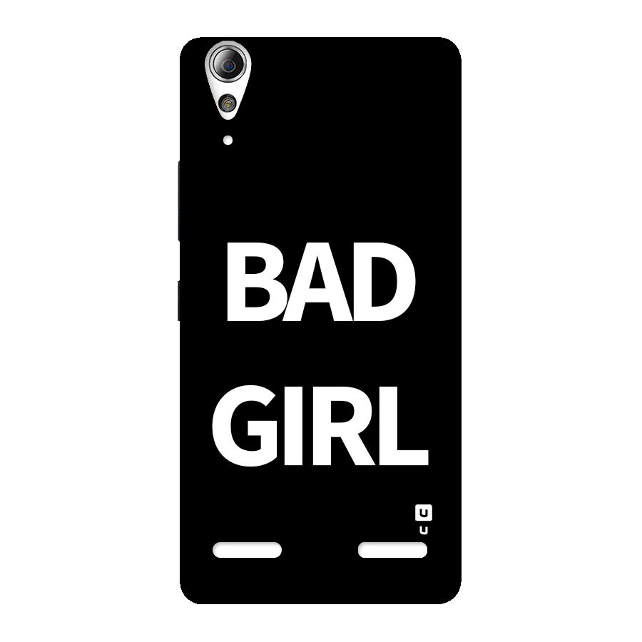 Bad Girl Attitude Back Case for Lenovo A6000 Plus