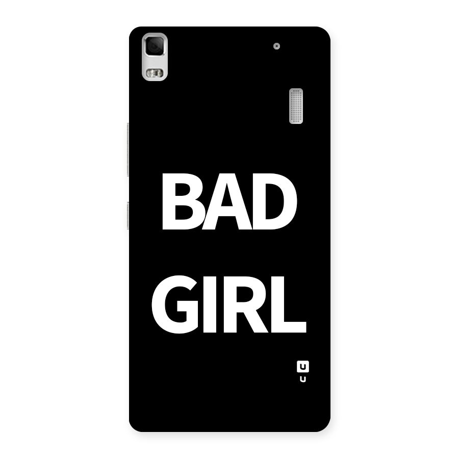 Bad Girl Attitude Back Case for Lenovo K3 Note