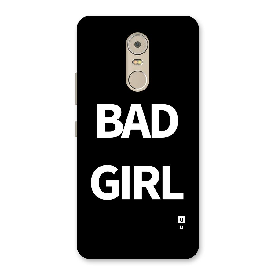 Bad Girl Attitude Back Case for Lenovo K6 Note