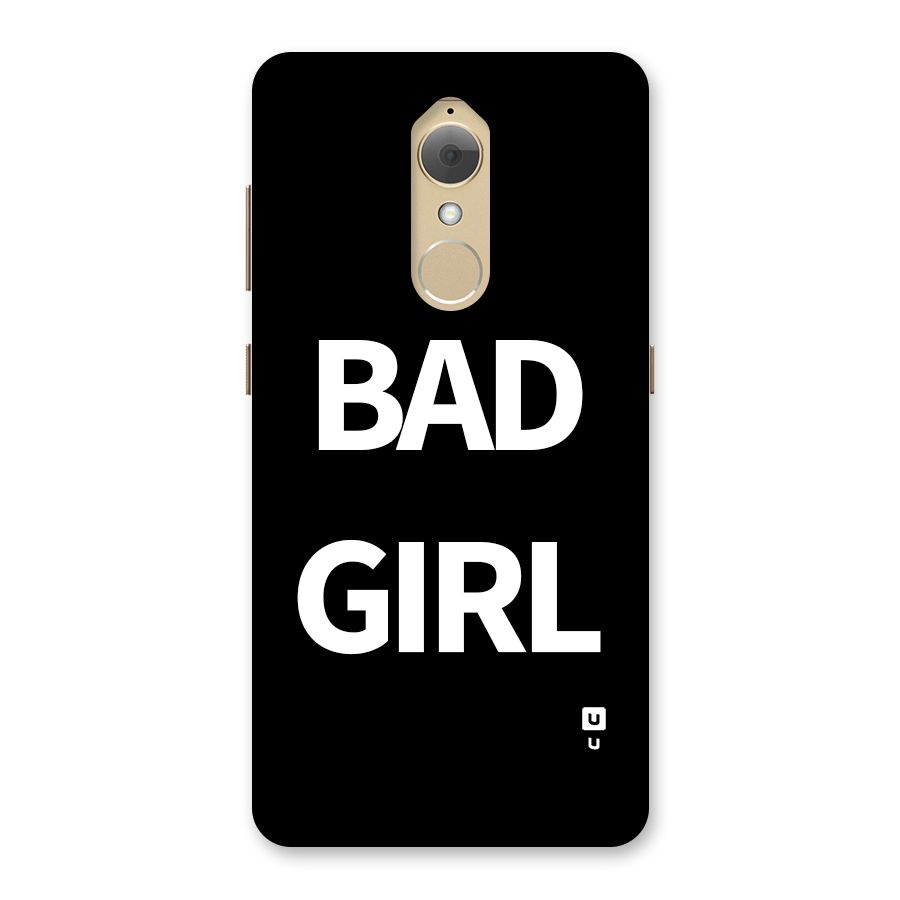Bad Girl Attitude Back Case for Lenovo K8