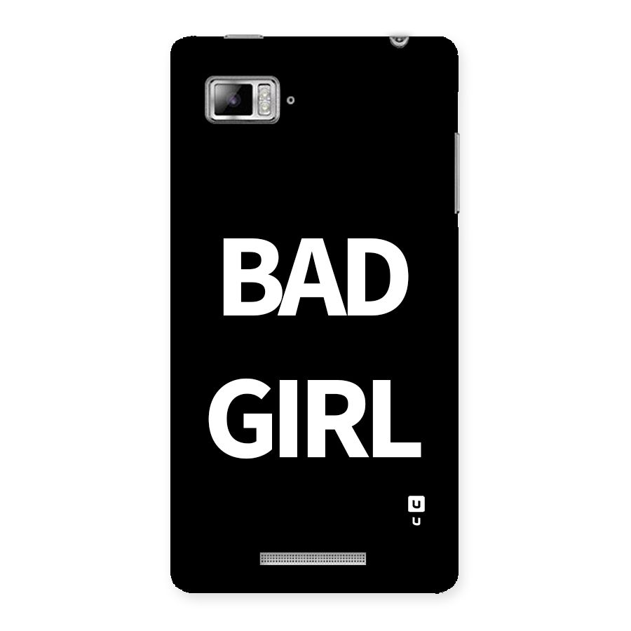 Bad Girl Attitude Back Case for Lenovo Vibe Z K910