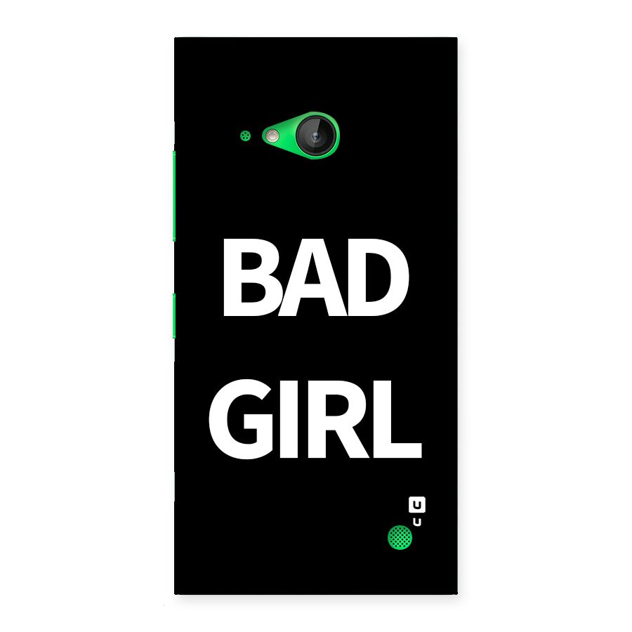 Bad Girl Attitude Back Case for Lumia 730