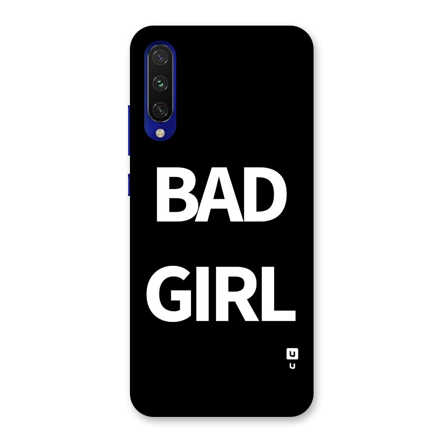 Bad Girl Attitude Back Case for Mi A3