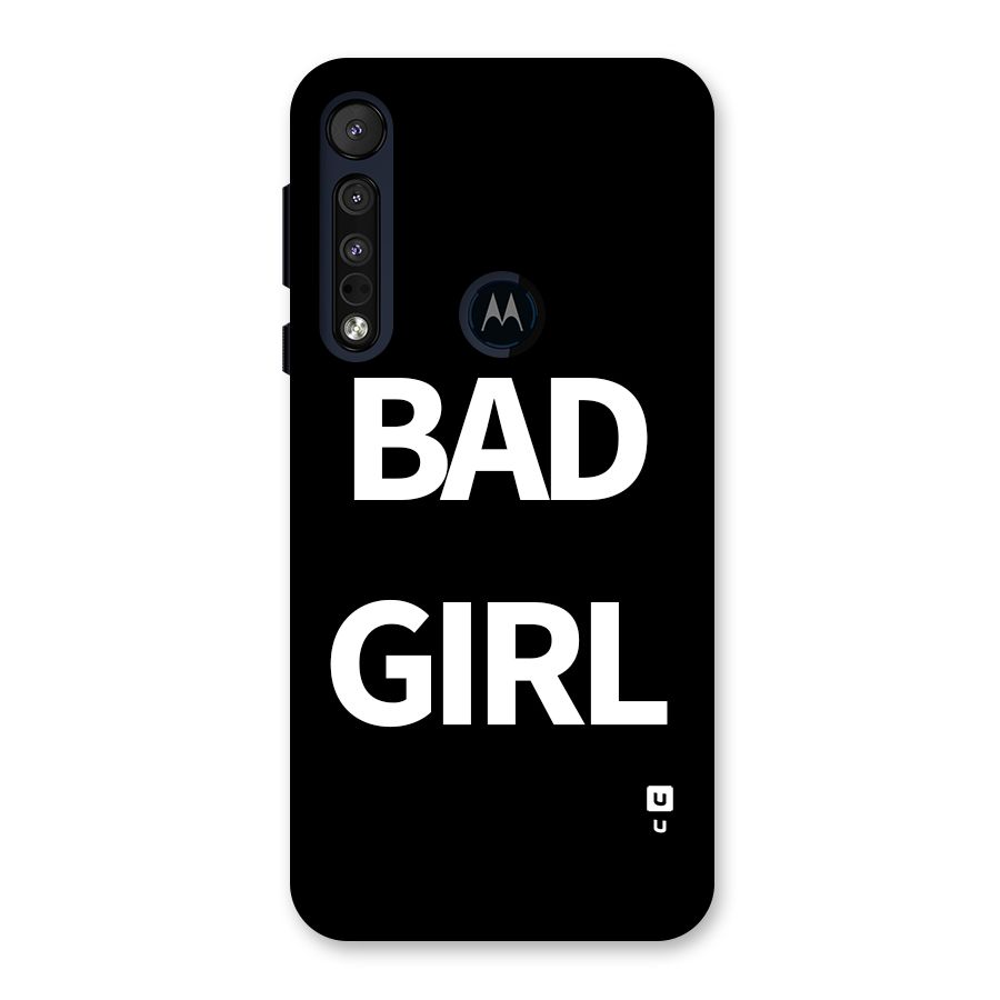 Bad Girl Attitude Back Case for Motorola One Macro