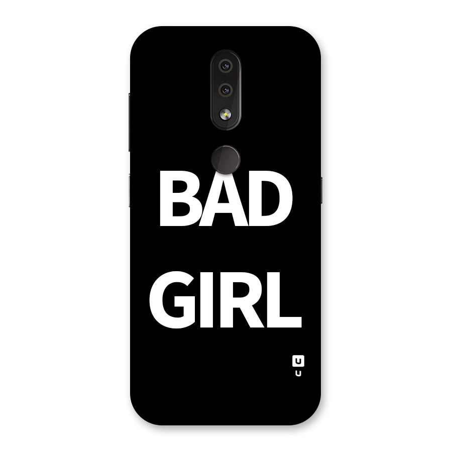 Bad Girl Attitude Back Case for Nokia 4.2