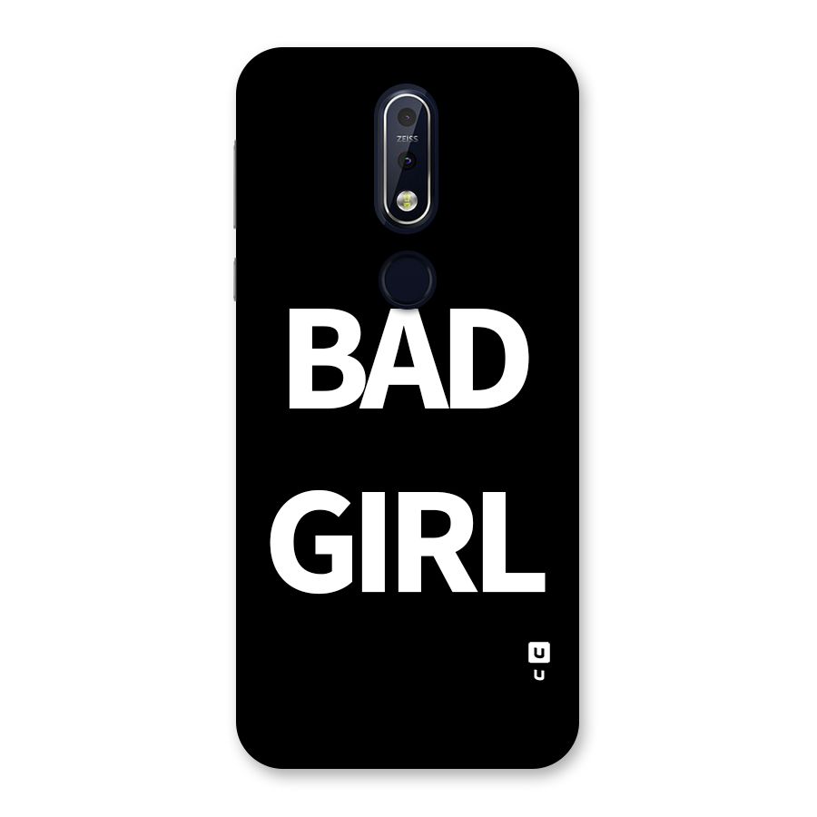Bad Girl Attitude Back Case for Nokia 7.1
