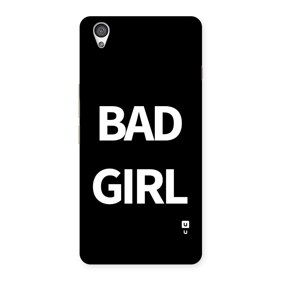 Bad Girl Attitude Back Case for OnePlus X